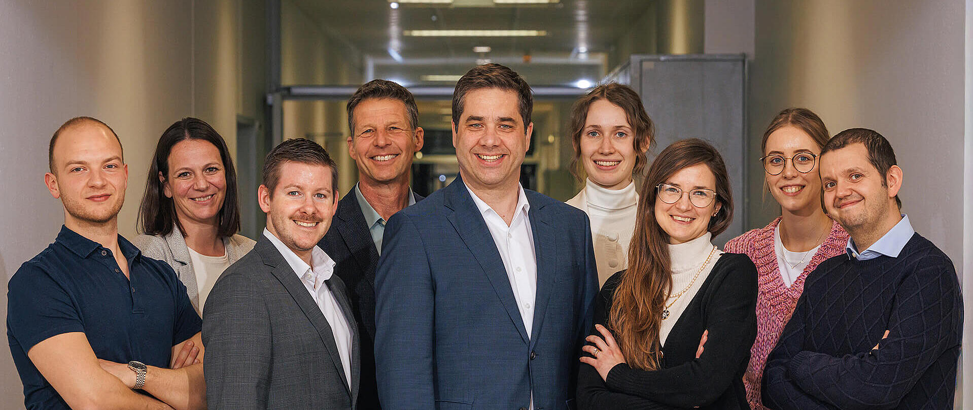 Das PharmGenetix-Team – Gruppenfotos aller Mitarbeiterinnen und Mitarbeiter